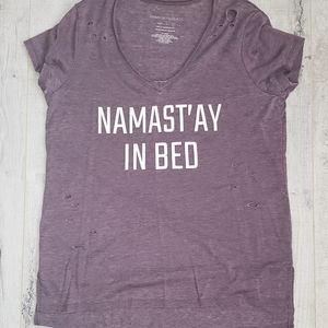 Grayson Threads Namast'ay in bed Tee